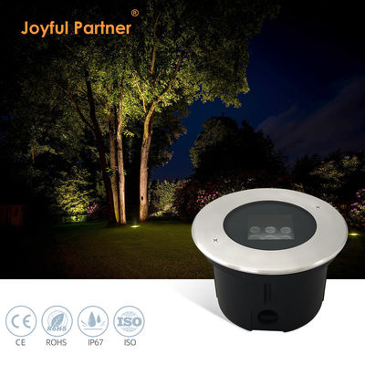 водонепроницаемая подпольная подсветка алюминиевая корпус 3500K теплый белый DIA162MM 2 года гарантия