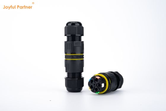 Соединитель для проводов 32A 250VAC IP68 водонепроницаемый 2-контактный разъем 6-12 мм DIA