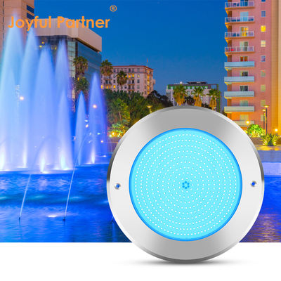 Подводные светодиодные бассейнные фонари 316 из нержавеющей стали 25W Smd2835 смола 3000K RGB бассейнная лампа SMD 2835 AC 12v IP68 полностью водонепроницаемая