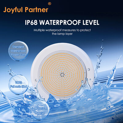Цветные подводные светодиодные бассейны смолой заполненные IP68 35W AC12V дистанционное управление PAR56 Белый свет