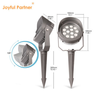 DMX512 Красочные наружные светодиодные деревья 12W 24W 36W IP65 Rgb Spike Lights