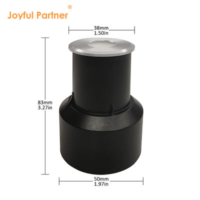 IP67 Внутриземное освещение Мини-похороненные огни 12V 24V Теплое белое DIA45MM Стекло без линз