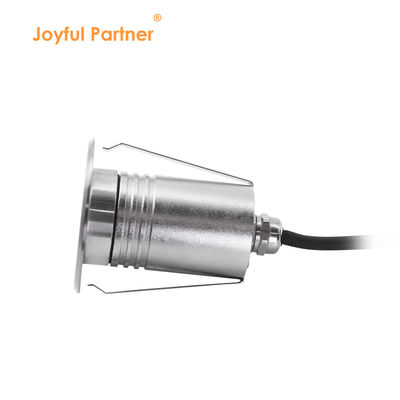 Мини-заглушенный 1W 2W светодиодный подпольный бассейн IP68 3000k 12V / 24V DC