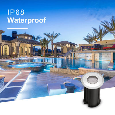 1 Вт IP68 водонепроницаемые подводные фонари 316SS 12V 24V светодиодные бассейнные фонари 2700k - 6500k