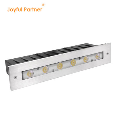 Подводный линейный свет 316 из нержавеющей стали DMX 512 RGB 12W DC24V Асимметричная линза RGB3IN1