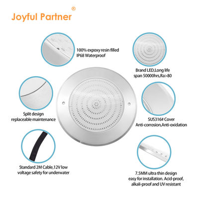 Светодиодный PAR56 бассейн Свет на стене Подводный светодиодный бассейн Светодиодные бассейны Ультратонкий тип