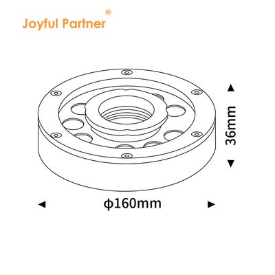 IP68 светодиодный подводный фонтан 12V 24V из нержавеющей стали 2700K-6500K