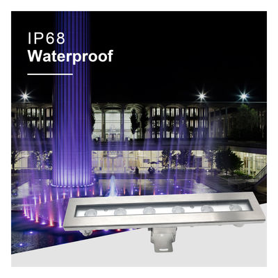 Светодиодный подводный прожектор IP68 6W 12W RGB3 в 1, длина 290 мм, с монтажной опорой
