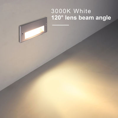 Прямоугольник 220V 5W светодиодные настенные светильники IP65 3000K Наружное освещение для прогулок