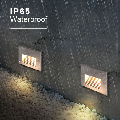 Квадратный IP65 светодиодный стеновой фонарь 12V 24V теплый белый светодиодный лестничный стеновой фонарь