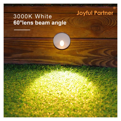 Степное освещение 12VDC 24VDC Круглая форма 1W 2W Заказ IP65 Современный дизайн