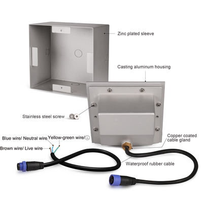 6W COB Степные стеновые фонари IP65 для коридора