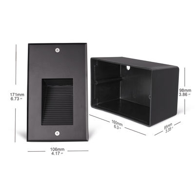 SMD 6W светодиодный стеновой светильник IP65 погребенная напольная лампа наружные светодиодные ступенчатые огни