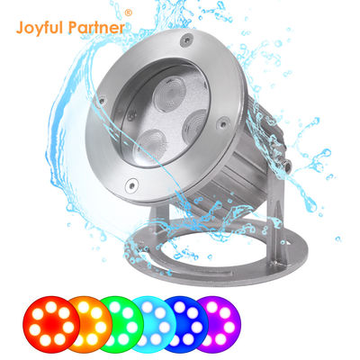 IP68 RGB Фонтанные светодиодные огни Подводная нержавеющая сталь светодиодный фонтанный свет