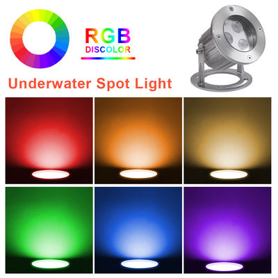 IP68 RGB Фонтанные светодиодные огни Подводная нержавеющая сталь светодиодный фонтанный свет