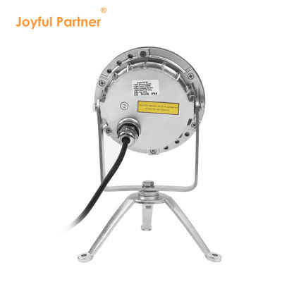 Светодиодный подводный прожектор из нержавеющей стали 316 RGB, сертифицированный CE RoHS, с треногой