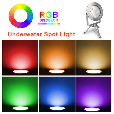Нержавеющая сталь 316 светодиодный подводный световой тройник RGB световой тройник CE RoHS сертифицированный