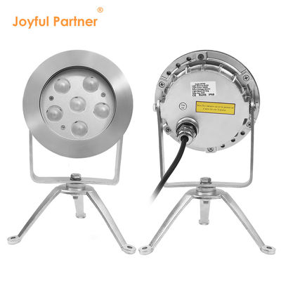 RGBW LED подводное световое светило из нержавеющей стали 316 DMX512 Управление 12V 24 напряжения многоцветная смена