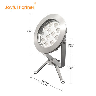 DMX Control LED подводное освещение IP68 12W 24W прудовые фонтаны