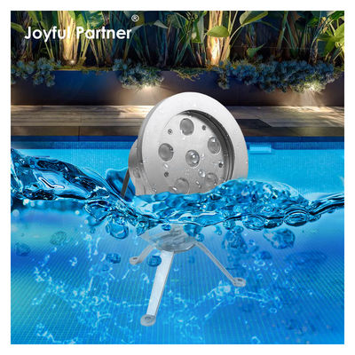 Светодиодный фонтанный фонарь 6*2W RGB DMX из нержавеющей стали316 корпус DC12V/24V IP68 Для бассейнов