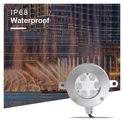 OEM ODM DMX Control RGB LED Подводное освещение IP68 водонепроницаемое 100 lm/w