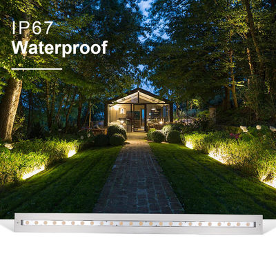 Линейный светофор IP68 наружной водонепроницаемой нержавеющей стали DMX512 RGB+3000k Подводный свет