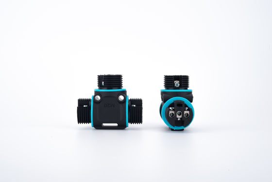 Быстрый монтаж IP68 водонепроницаемый пластик 2/3 штифты женского круглого разъема электрический преобразователь