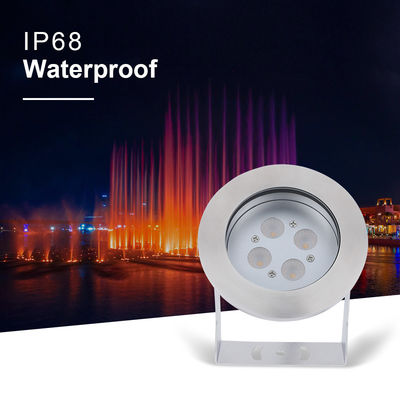 RGBW 4 в 1 светодиодный подводный светодиод IP68 Красочный фонтанный светодиод