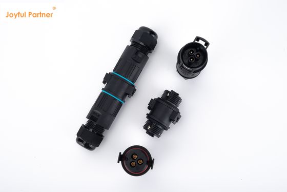 Водонепроницаемый быстроразъемный электрический кабельный соединитель IP68 для садового освещения, сертифицированный CE