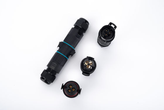 Водонепроницаемый быстроразъемный электрический кабельный соединитель IP68 для садового освещения, сертифицированный CE