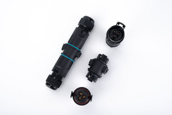 Водонепроницаемый быстроразъемный электрический кабельный соединитель IP68 для садового освещения, сертифицированный CE