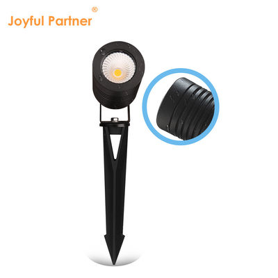 14W LED IP65 Ландшафтная дорожка Лампа газона Регулируемая наружная точка Садовый шпик