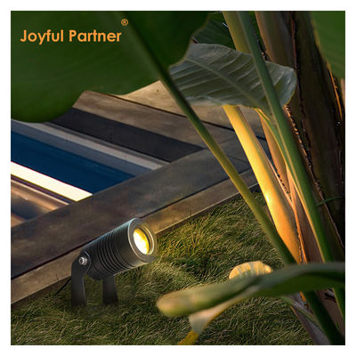 Наружный осветительный небольшой светодиодный садовый прожектор со шпиком или алюминиевой основой для установки