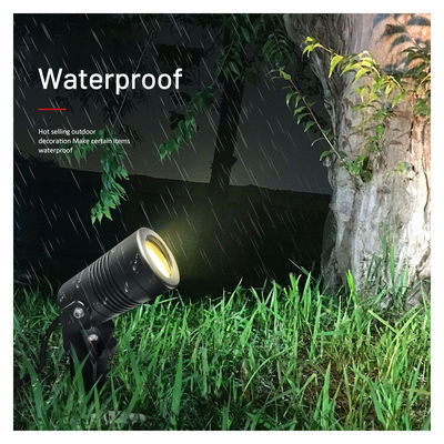 12V 24V IP65 Алюминий 6W 3000k Led Spike Garden Light Внешний пейзаж Spot Lawn Light