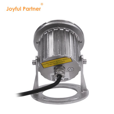 Светодиодные подводные фонари IP68 из нержавеющей стали 316 3x2W для пруда с установкой