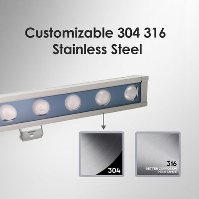 Легкая установка Регулируемая кронштейн дистанционное управление Внешние светодиодные светильники для стеновых промывок с промышленным освещением