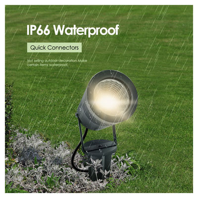 Холодное белое наружное ландшафтное освещение