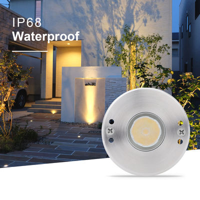 LED Mini 1W 12V DC 8° Узочный угол луча IP68 водонепроницаемый маркерный индикатор наружного ландшафта