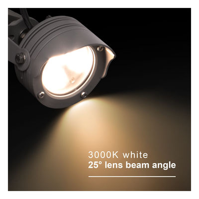 3W 6W RGB IP67 водонепроницаемый DC12V 24V оптический отражатель светодиодный пластиковый пик точек света для садовых деревьев