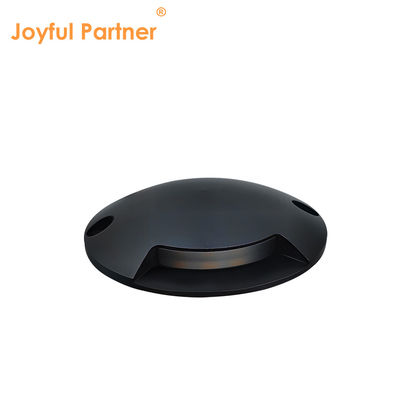 Лестничная подсветка Черная передняя крышка Алюминий IP67 SMD 2835 1W Led Recessed для лестницы Лофт коридор