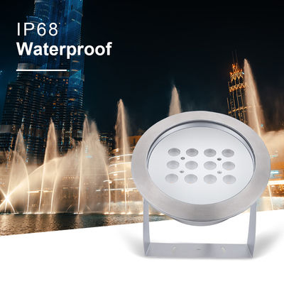 Подводная лампа Водный фонтан IP68 RGB Инженерное освещение DMX 512 DC 24v SS 316L