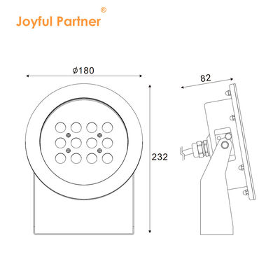 Водонепроницаемое подводное световое светильник на заказ RGBW IP68 12W 24W 36W 48W Для подводного применения