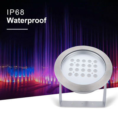 Наружные водонепроницаемые IP68 Dmx светодиодные ландшафтные лампы Большая мощность 20W 40W 60W 80W RGB 3in1 Для фонтана