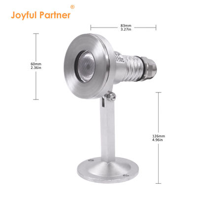 Подводный светодиодный свет водонепроницаемый IK07 1 * 2W LED DC24V DMX RGBW 6W для фонтана