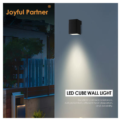 Внешний Внутренний Стенный Светодиод Квадратный 8W DC 24v Теплый Белый SMD LED Литой Алюминиевый корпус Многофункциональный угол луча