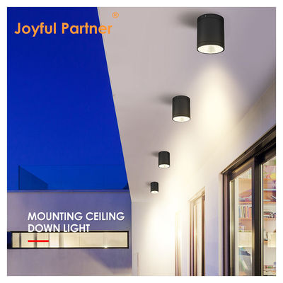 CE IP65 Светодиодный потолок с поверхностным монтируемым освещением вниз водонепроницаемый светодиодный свет Cree Cob LED с круглым дизайном