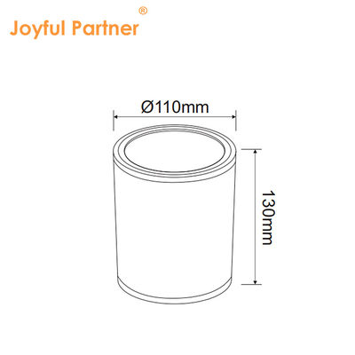 Наружные светодиодные приусадебные светильники для ворот AC 220v Теплый белый и прохладный Белый алюминиевый материал 15W светодиодные настенные светильники COB