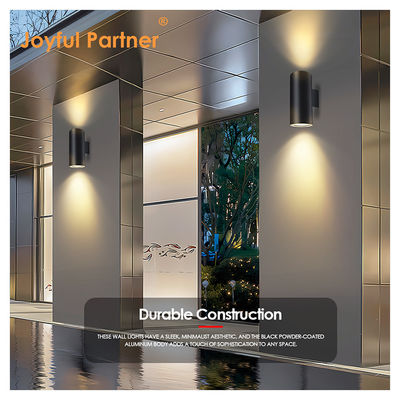 Квадратный монтированный свет наружного декора водонепроницаемый светодиодный настенный светильник легкая установка для садового коридора