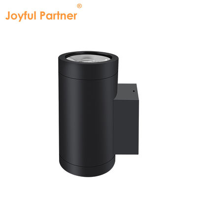 Внешний стенный светильник экструдированный алюминиевый сплав 3000-6000K 18W 24W COB LED Черный цвет корпуса