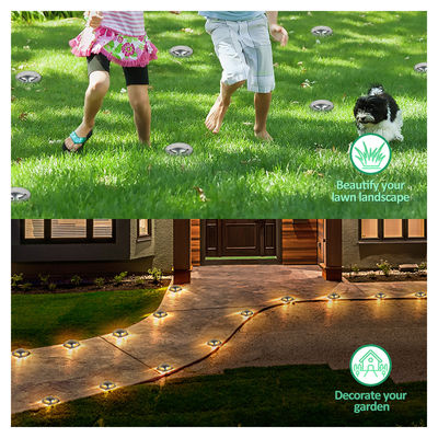 2W IP67 светодиодные наземные фонари наружные Ультратонкий диаметр 55 мм SMD светодиодные прогулочные фонари с алюминиевым корпусом